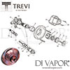 Trevi Idealux 715 Built-In Shower Valve Spare Parts